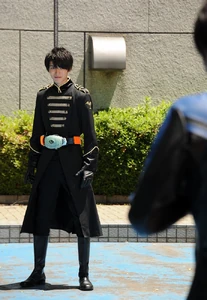 Copy Makoto facing the real Makoto.
