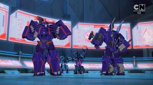 Decepticon High Council without their disguises