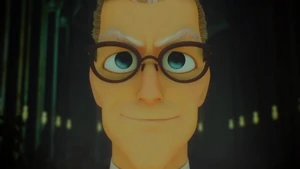 Gabriel expressing confidence in akumatizing Audrey.