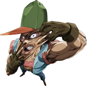 Oingo using Khnum to stretch his face.