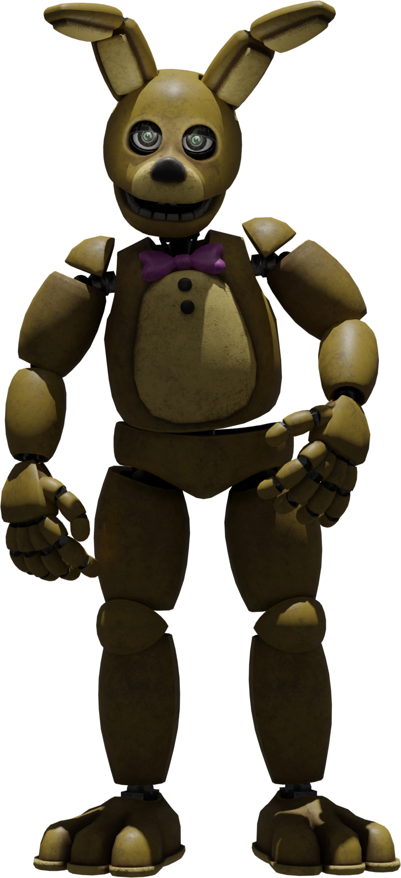 Idk what I was doing then I made fredbear/golden freddy doing DIO