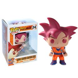 Super saiyan deals god goku funko