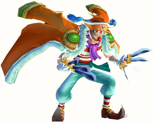 Buggy's appearance in One Piece: Unlimited Cruise.
