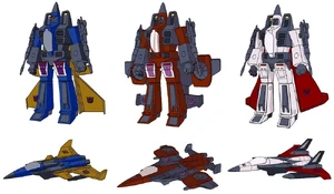 The Conehead Seekers: Dirge, Thrust, and Ramjet.