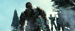 Lockdown with his mercenaries.