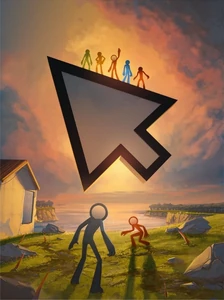 The Dark Lord on the official poster for Animator vs. Animation V.