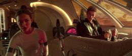 Skywalker and Amidala departed Tatooine and arrived at the planet Geonosis.