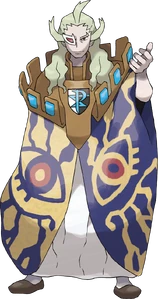 Ghetsis, the leader of Team Plasma.