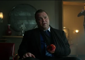 Butch with his hand cut off.