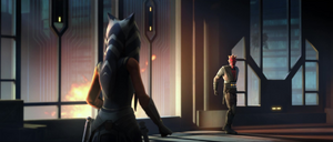 Maul asks if she was not cast out of the Jedi Order.