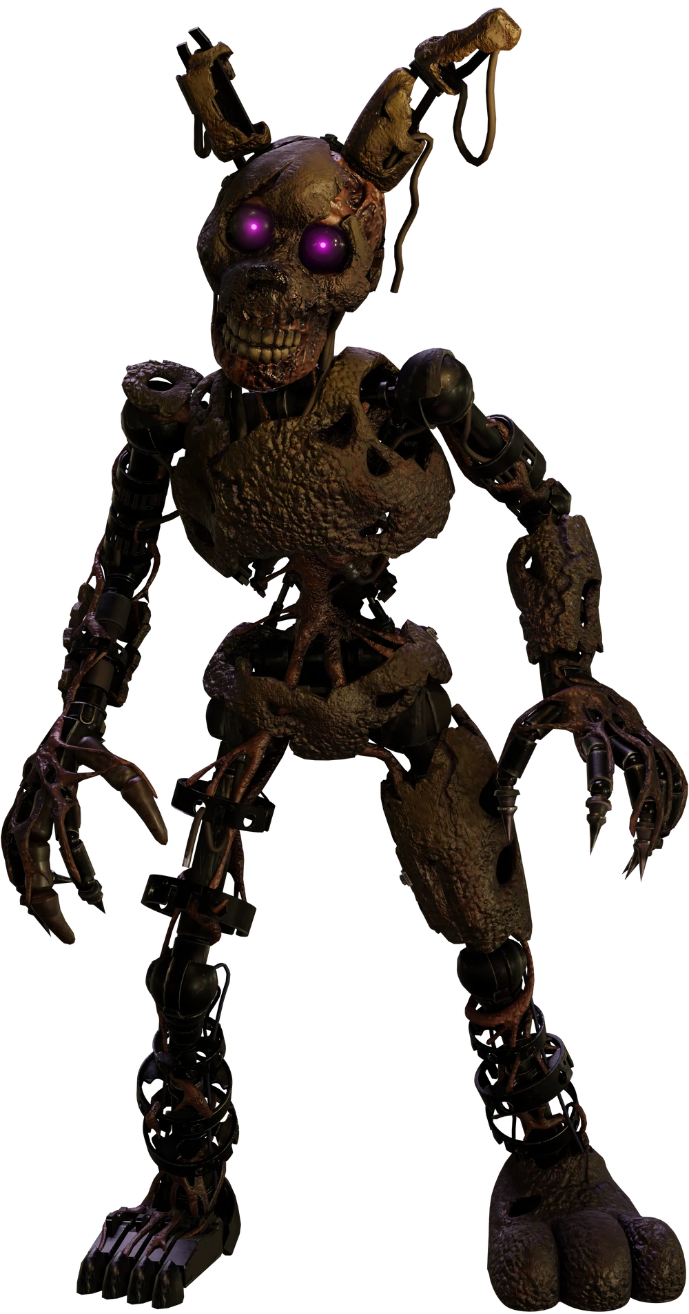 Glitchtrap or Afton? Is the Glitchtrap AI controlling Afton's body