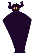 Moloch's silhouette.