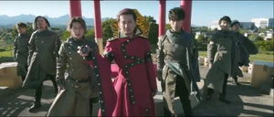 The Quartzer leader steps off his throne.