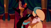 (Jasmine: "Father, I choose Prince Ali.") "Prince Ali left."