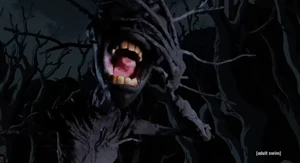 Being shot in the face.