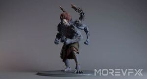 Redmane’s full look in 3D