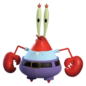 Mr. Krabs as he appears in The SpongeBob Movie: Sponge Out of Water.