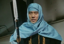 Staff wielding warrior