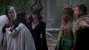 The Queens of Darkness with Snow White and Prince Charming