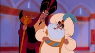 Jafar telling the Sultan he doesn't Prince Ali.
