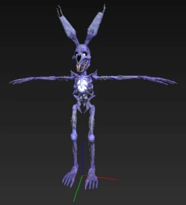 An earlier design for M.X.E.S. Ruin's files, known as DLCRabbit.