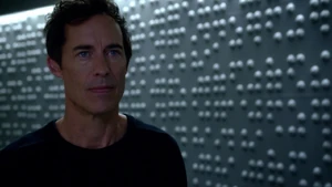 Thawne learns that the timeline has changed due to the loss of Barry's powers.