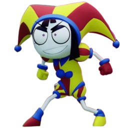 Evil Pomni render-Photoroom