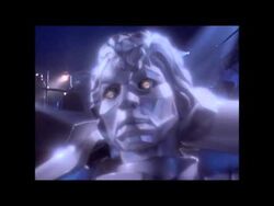 Michael jackson doing the robot shop