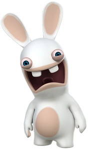 Rabbid mouth open