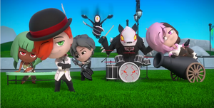 Emerald in Trouble Clef.