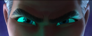 King Magnifico's evil eyes.