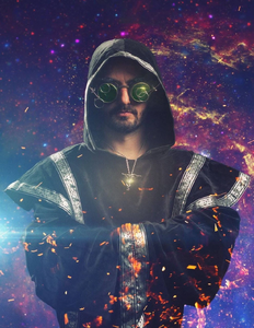 Chris Bowes as Zargothrax, from Space 1992: Rise of the Chaos Wizards