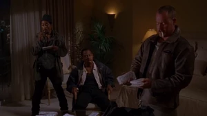 Rig and Charlie stealing T. Paul and Nick's stolen loot