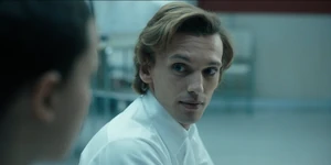 (Eleven: "Papa said he doesn't-") "Exist? I know."