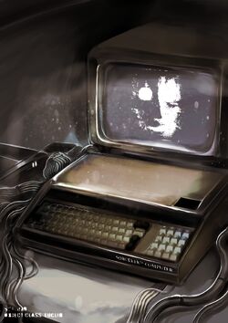 SCP-079 is an Exidy Sorcerer microcomputer built in 1978. In 1981, its  owner, ····· ······ (deceased), a college sophomore attending ···, took it  upon himself to attempt to code an AI. According