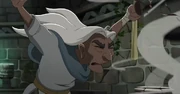 Shaman during the ritual