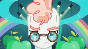 Svengallop's angry and annoyed stare