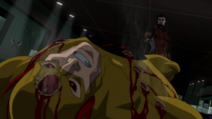 Thawne is killed again by Deadshot.