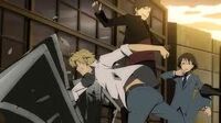 Young Izaya and Shizuo