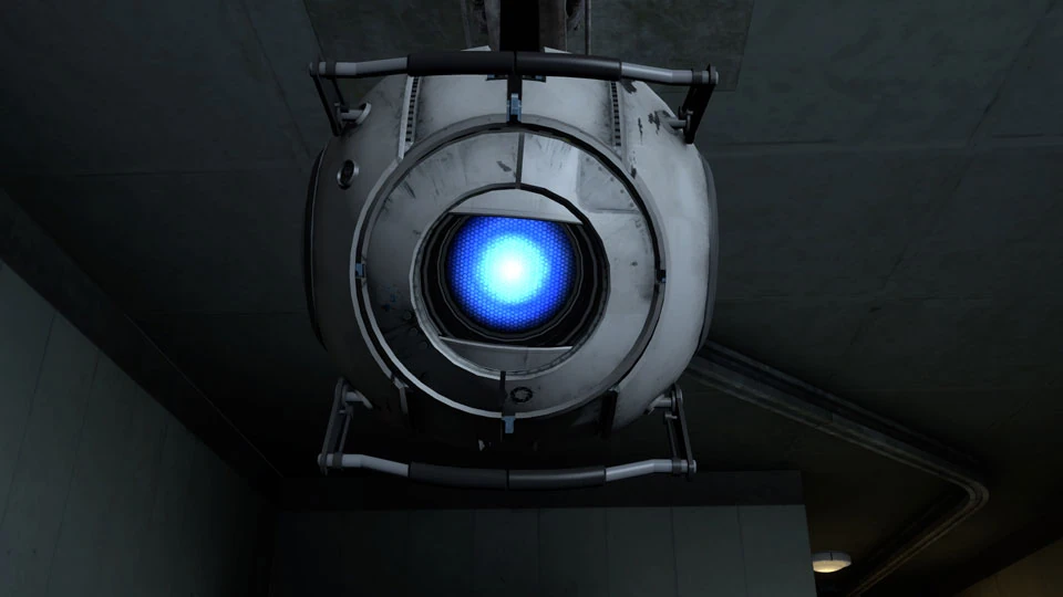 Portal 2. Модуль космоса portal 2. Portal 2 2003. Portal логотип. Модуль уитли из портал 2.