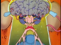 Mother Brain as seen in Captain N: The Game Master.