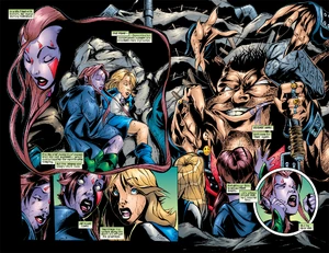 Sugar Man was known to sexually abuse young female prisoners like Blink and Magik.