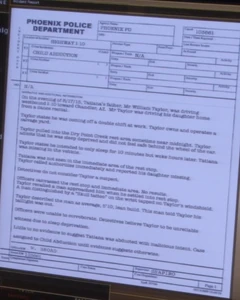 Tatiana's abduction report.