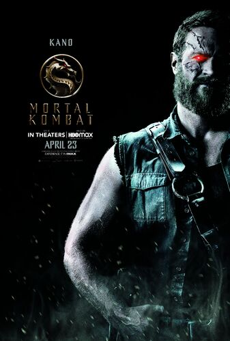 Mortal Kombat 2021 Kano character poster