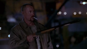 Rig with his gun
