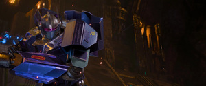 Darkwing after punching Darkwing in slow-motion.