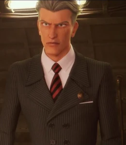 Gerald's evil stare.