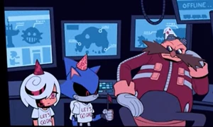 Dr. Eggman in The Murder of Sonic the Hedgehog