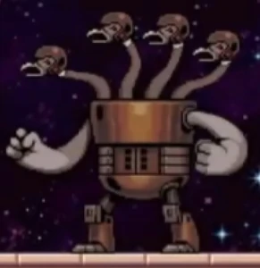 The Geese as appears in the Regular Show: Mordecai and Rigby in 8-Bit Land.