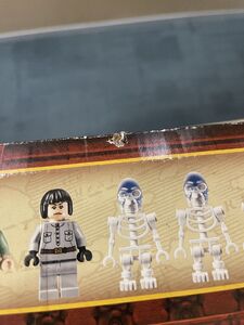 Lego Irina Spalko and Lego Akator Skeletons